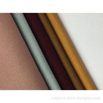 32s*21s Cotton Twill Brushed Solid Fabric